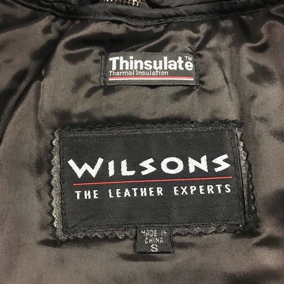 Wilsons Leather ⚜️ Leather Jacket with Thinsulate - Picture 6 of 9